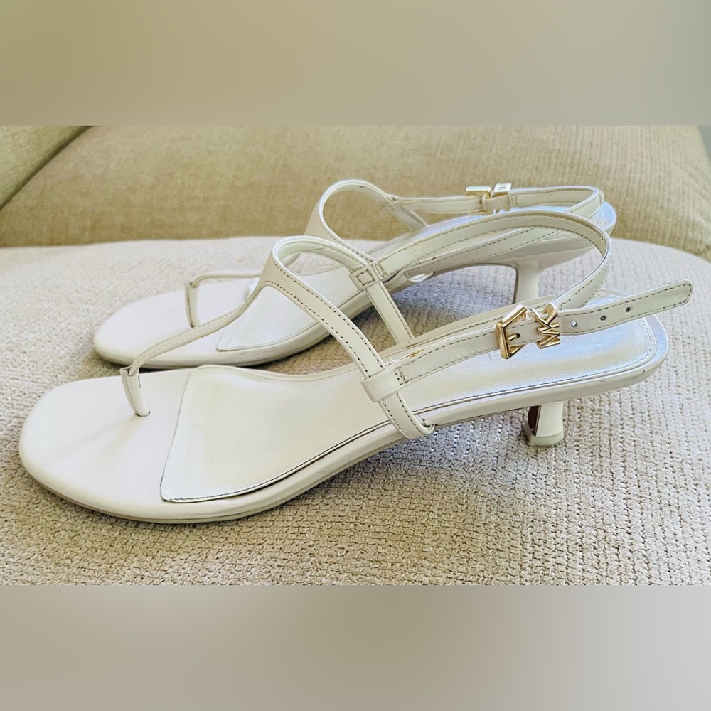 Michael Kors T Strap Sandals.
